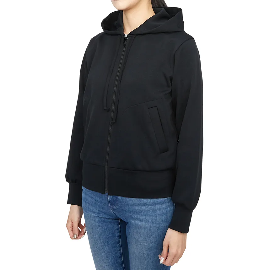 Logo-Appliqué Zip-Up Hoodie