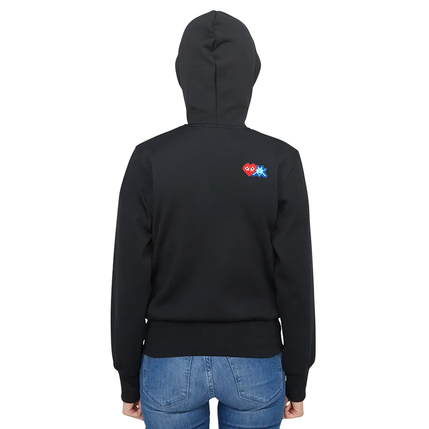 Logo-Appliqué Zip-Up Hoodie