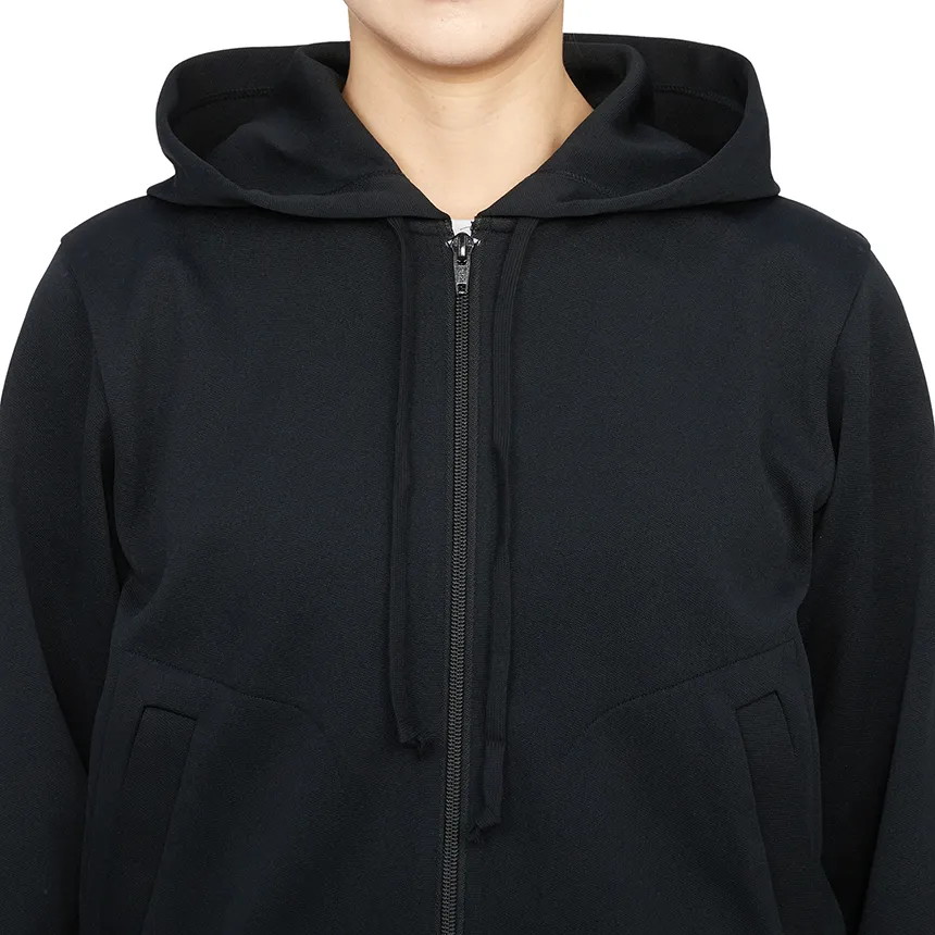Logo-Appliqué Zip-Up Hoodie