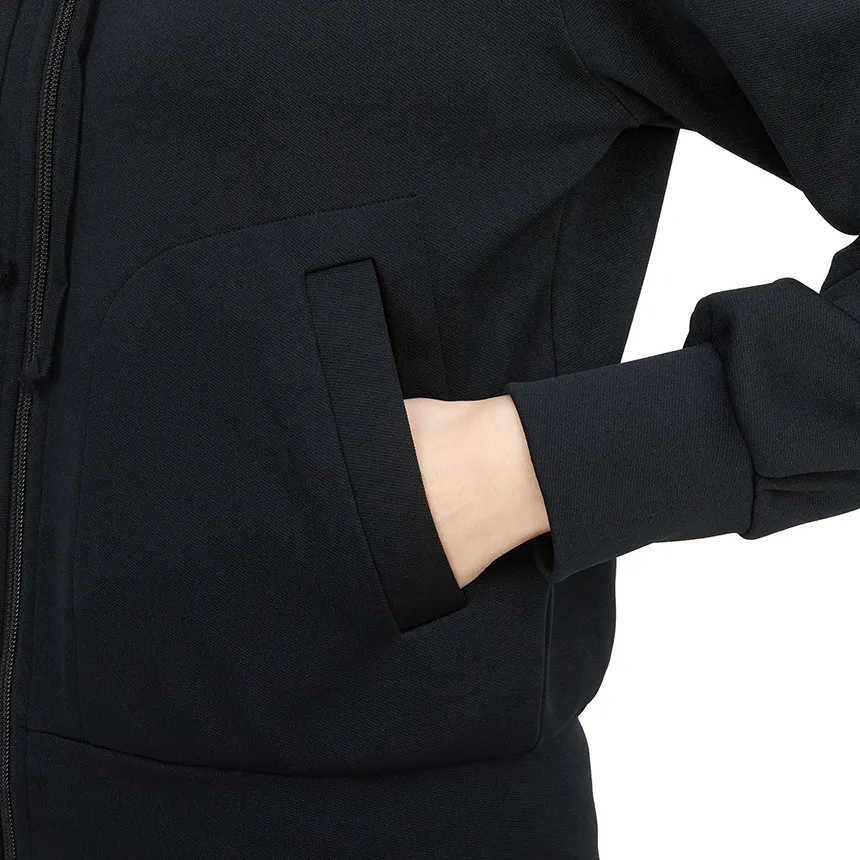 Logo-Appliqué Zip-Up Hoodie