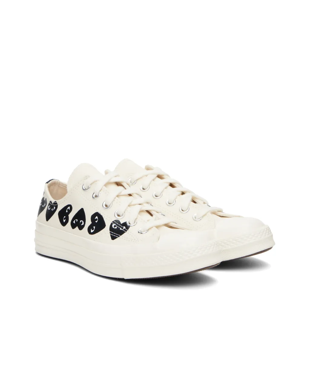 X Converse Lace-Up Low-Top Sneakers