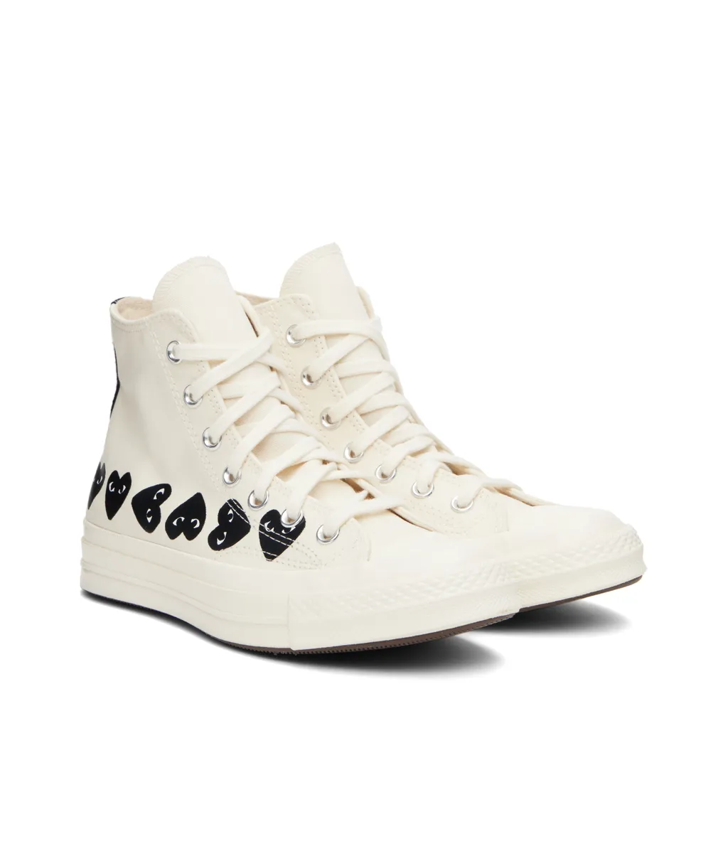 Lace-Up High-Top Sneakers