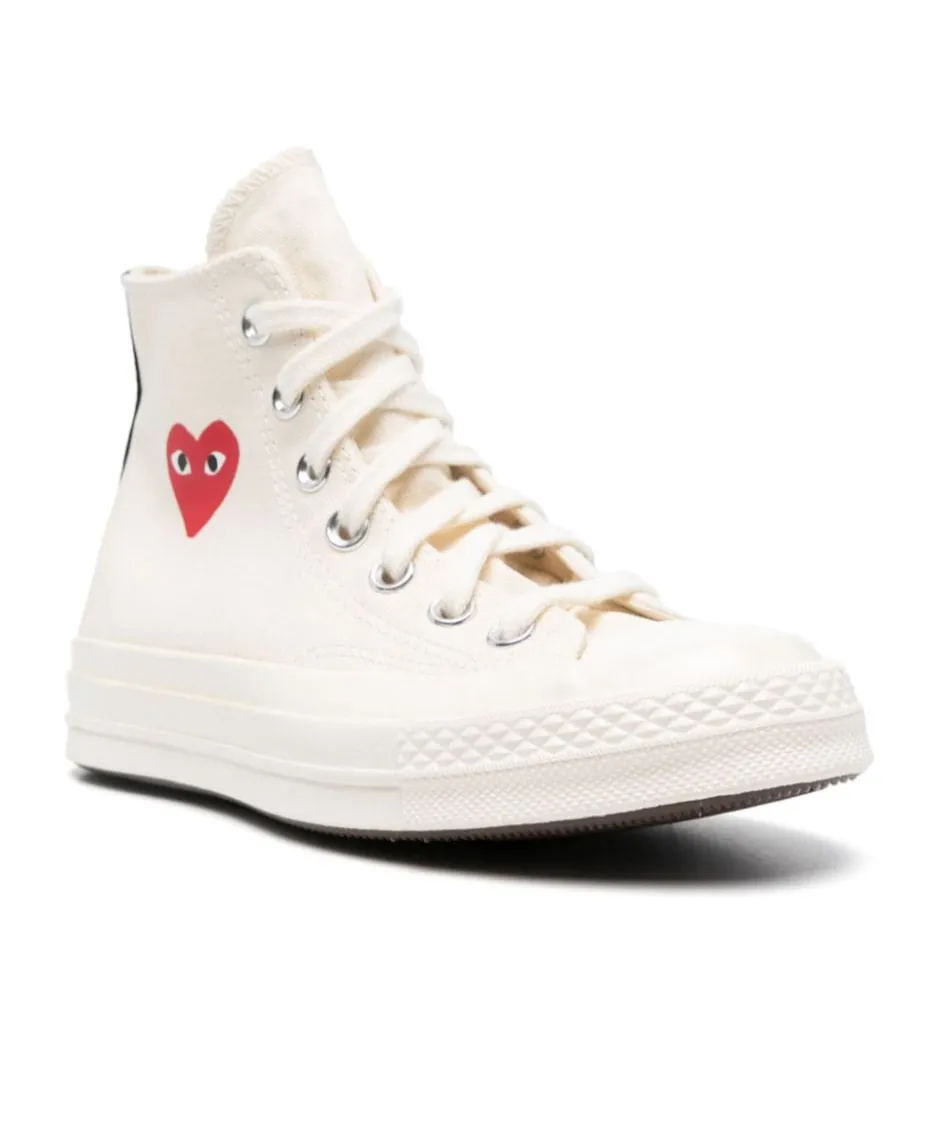 Lace-Up High-Top Casual Shoes