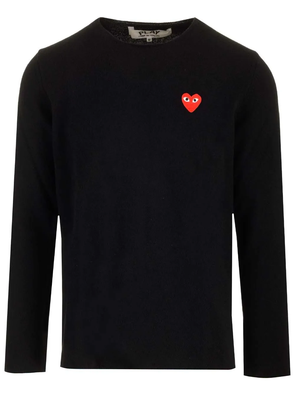 Heart-Logo Wool Sweater