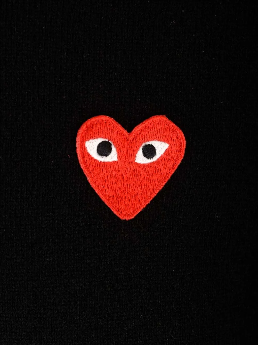 Heart-Logo Wool Sweater
