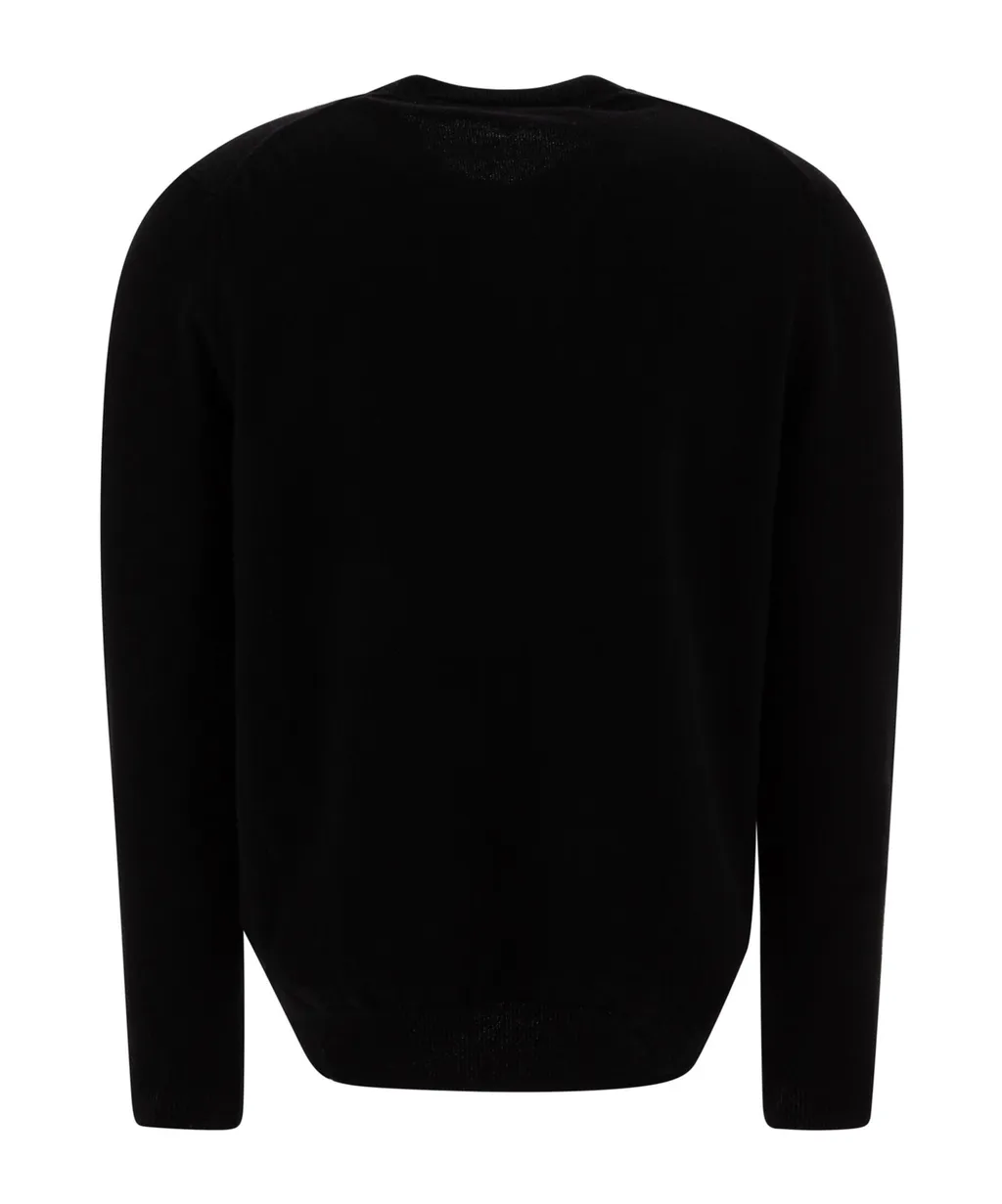 Long-Sleeved Knitted Cardigan