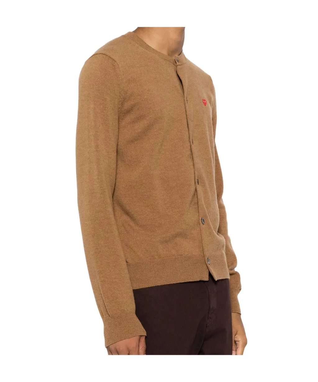 Long-Sleeved Knitted Cardigan