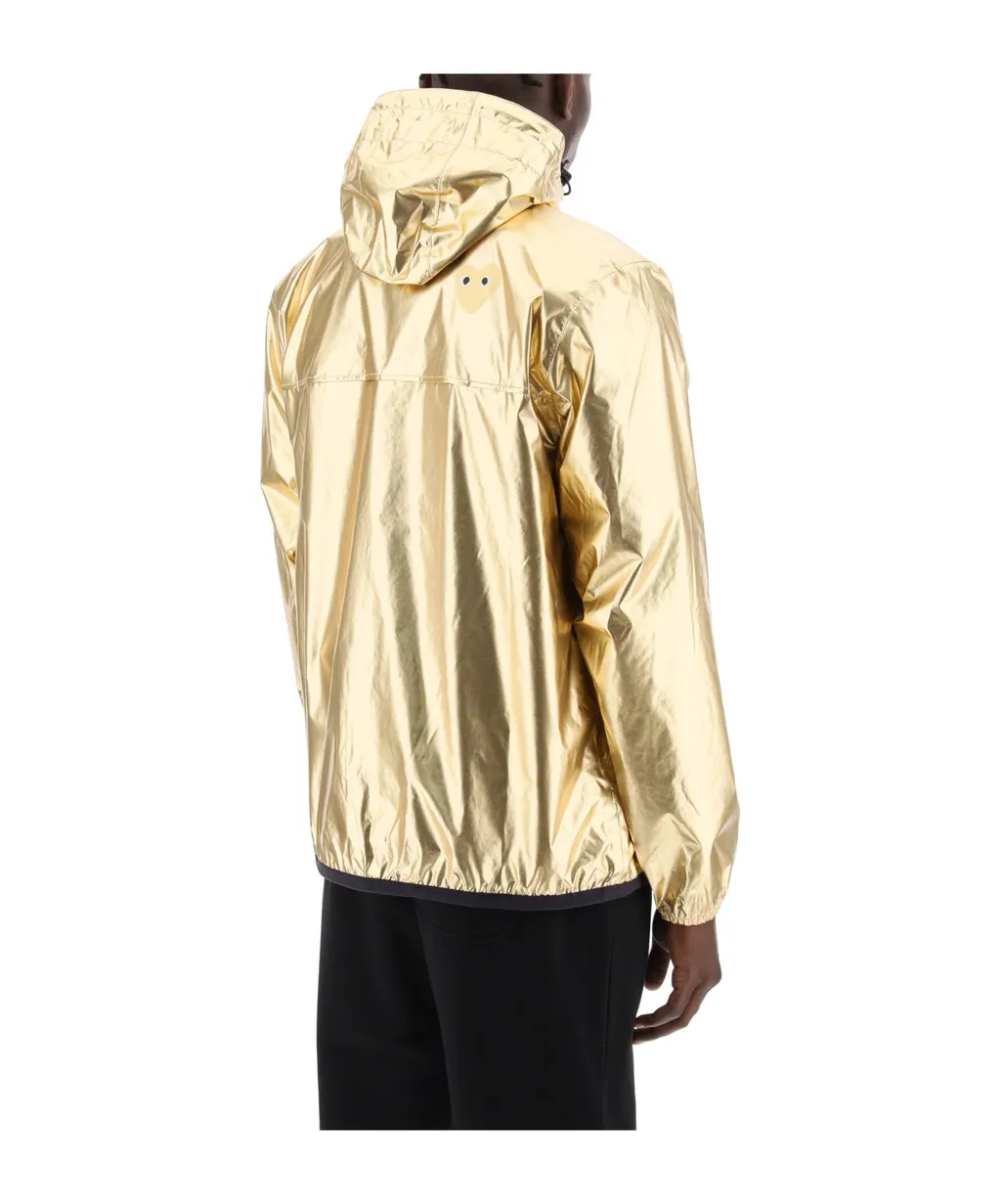 Heart-Patch Hooded Jacket