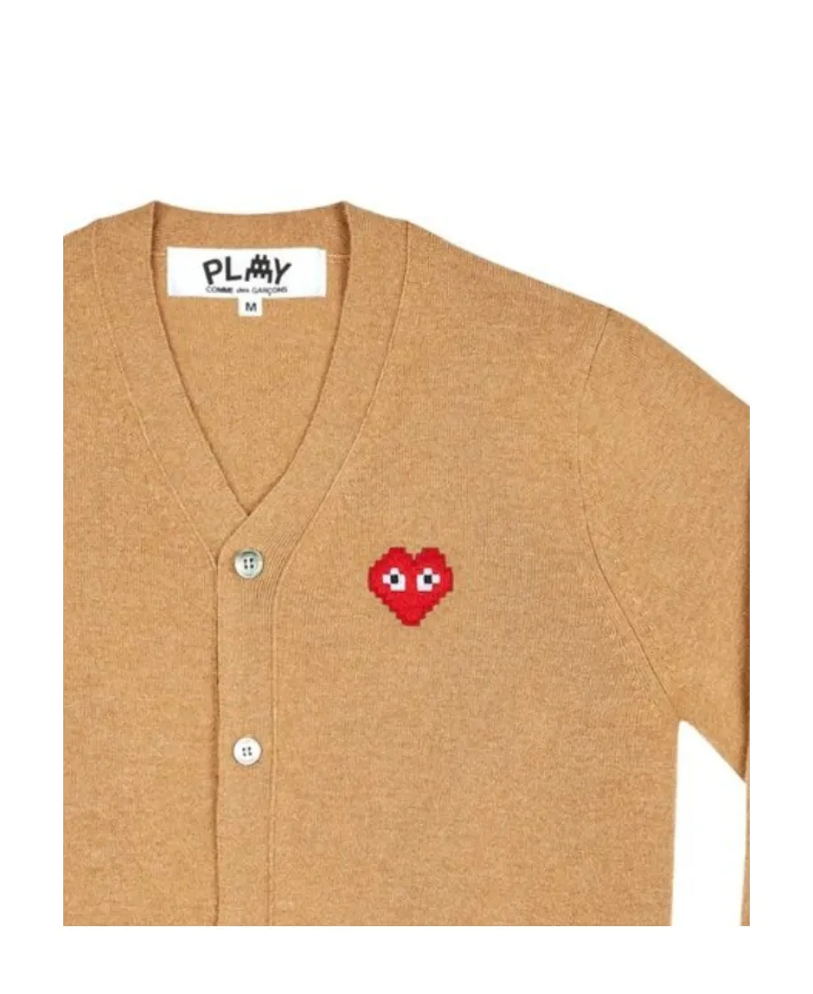 Logo Wool Cardigan