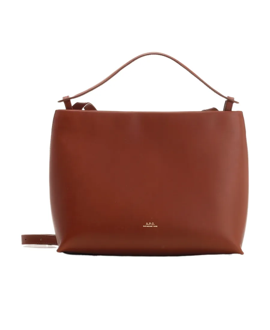 Logo Printed Shoulder Bag