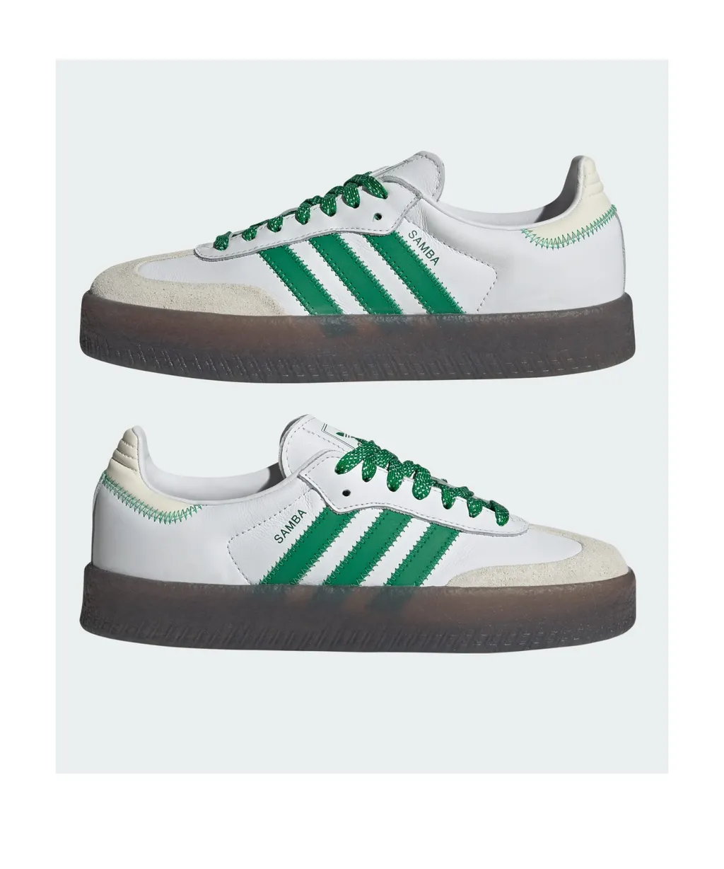 Sambae Sneakers Cloud White/Green