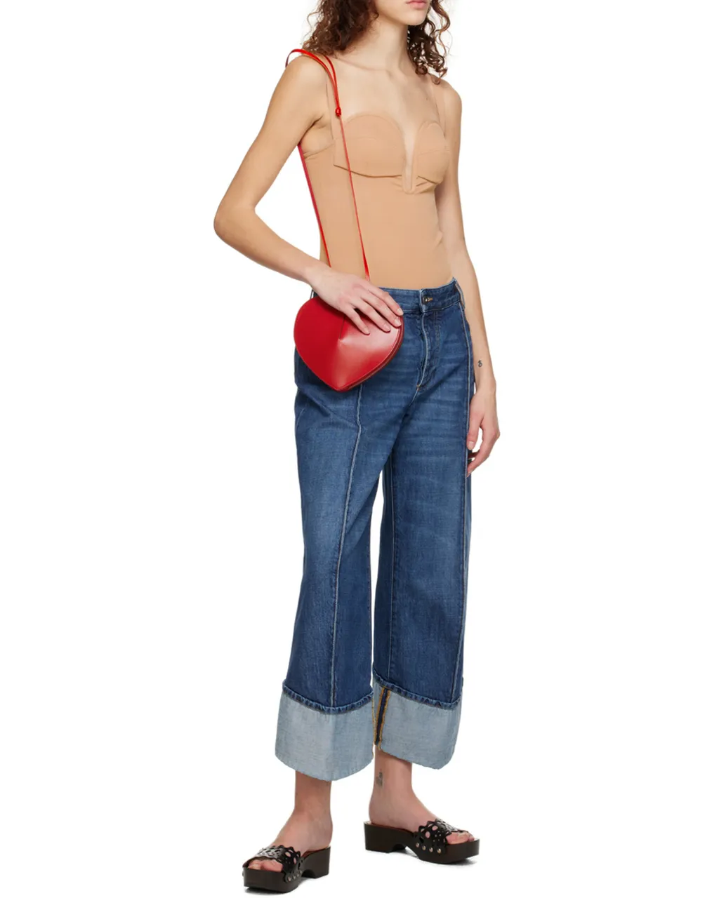Laque Le Coeur Heart-Shape Bag