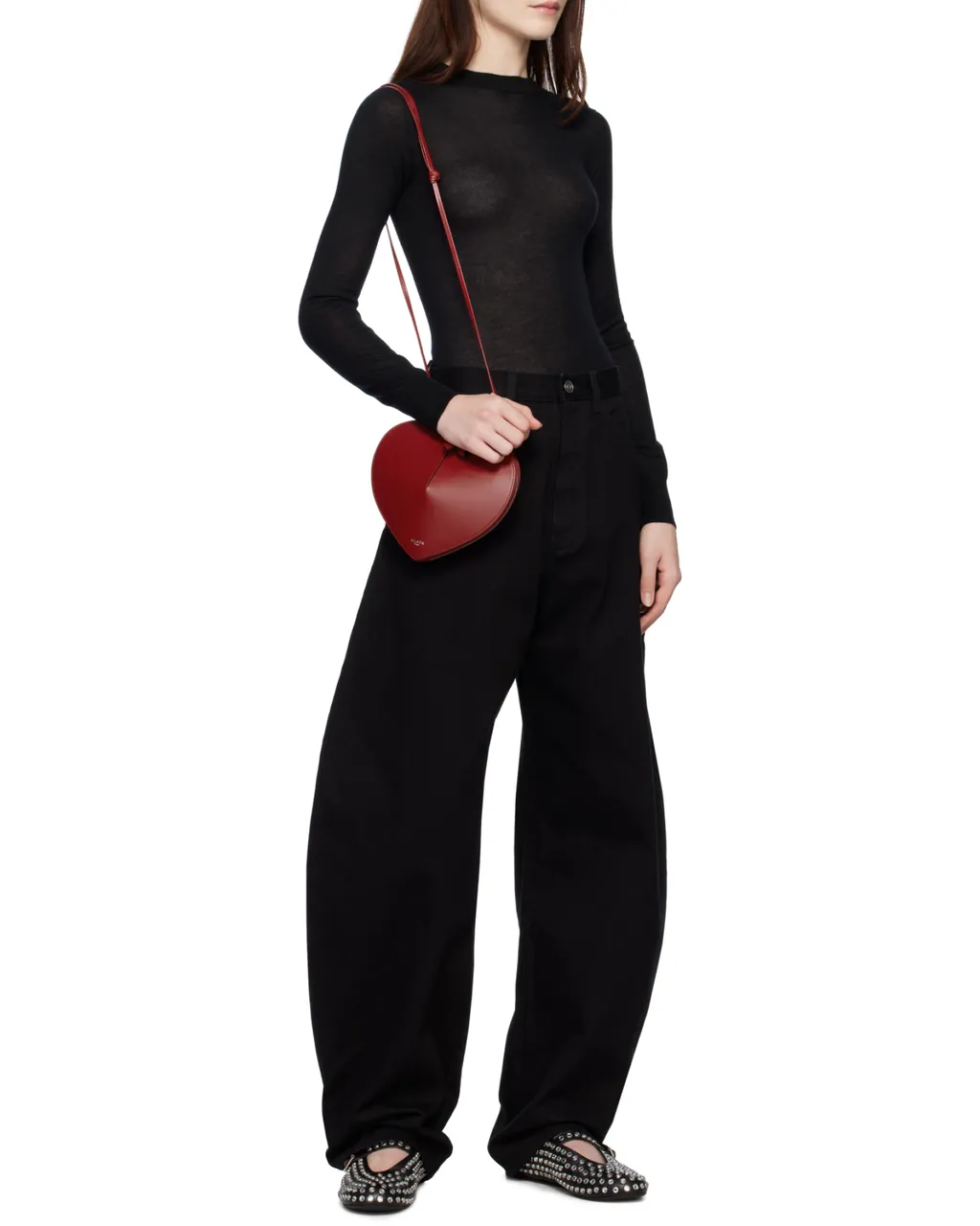 Laque Le Coeur Heart-Shape Bag