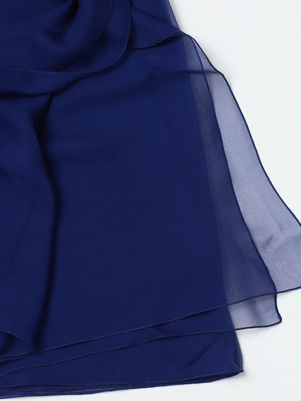 Rectangular Design Silk Scarf