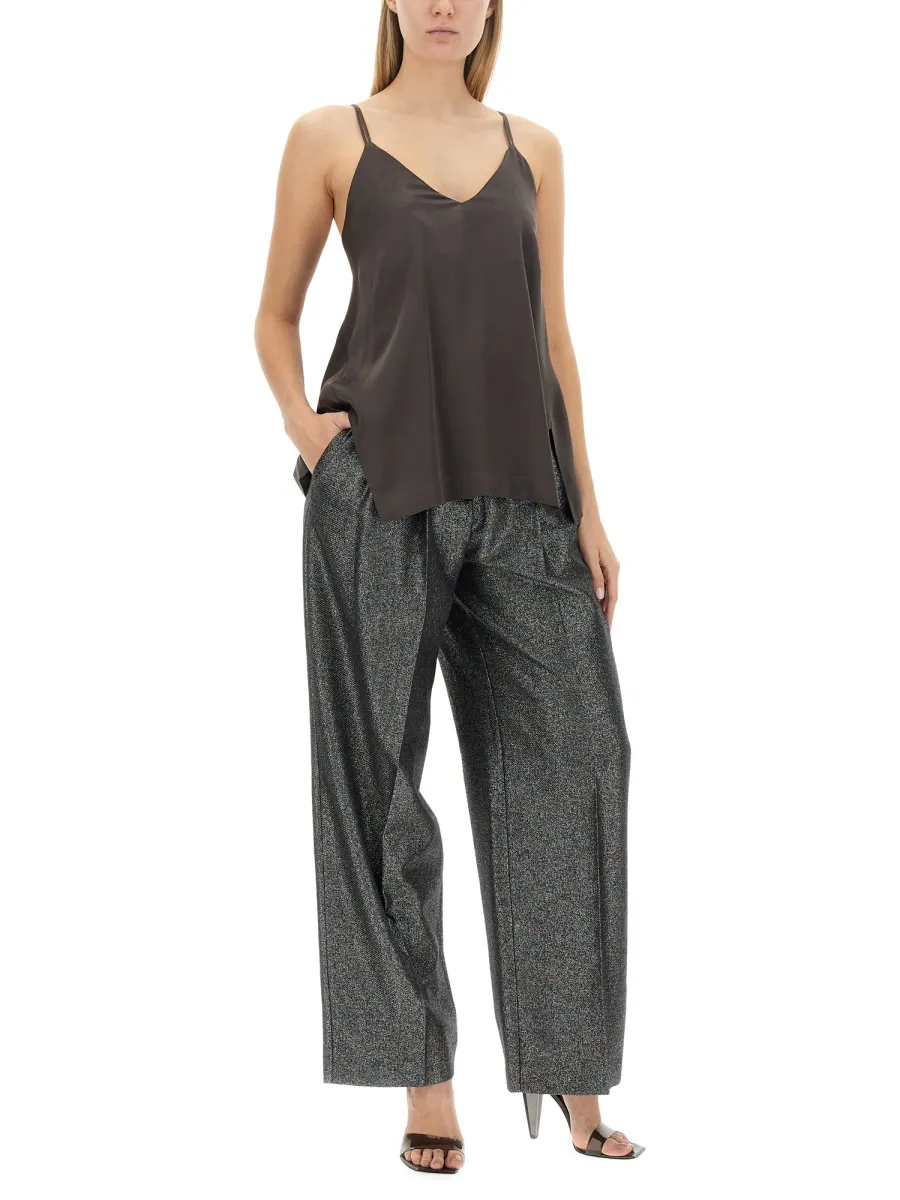 V-Neck Sleeveless Top