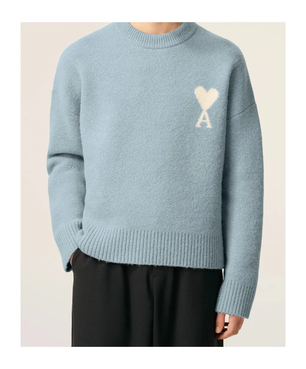 Logo Intrarsia Crewneck Jumper