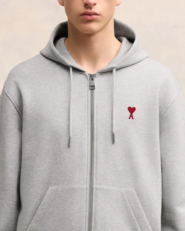 Ami De Coeur Zipped Hoodie