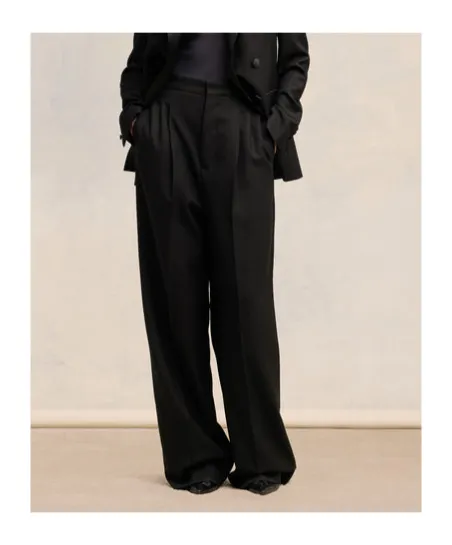 Tailored Straight-Leg Trousers