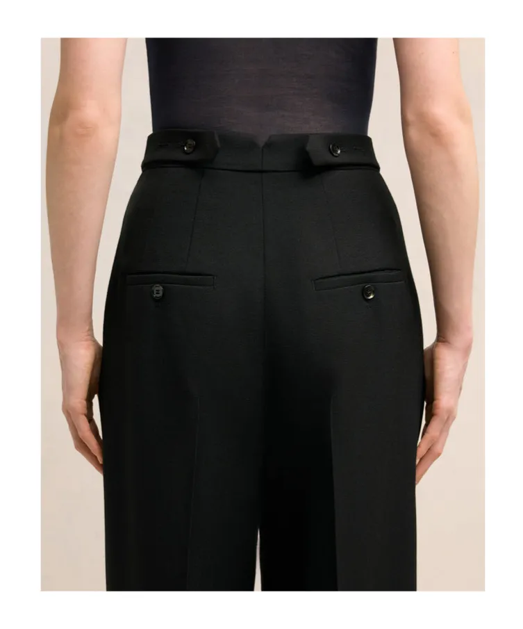 Tailored Straight-Leg Trousers