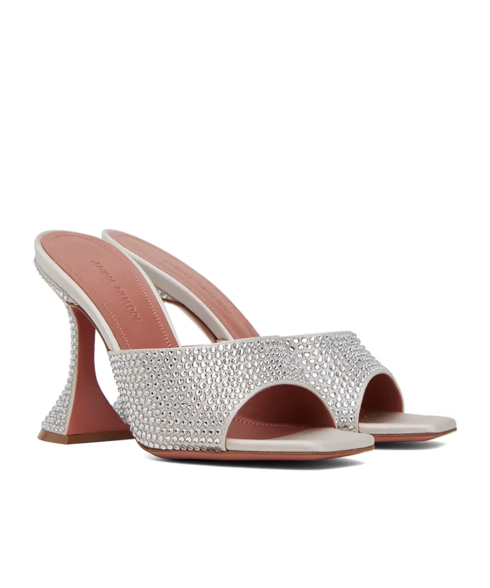 Lupita Crystal High-Heeled Sandals