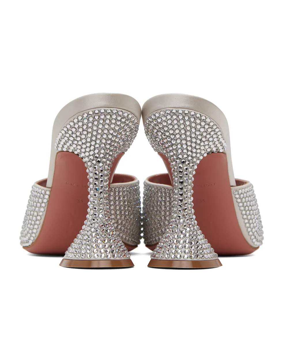 Lupita Crystal High-Heeled Sandals