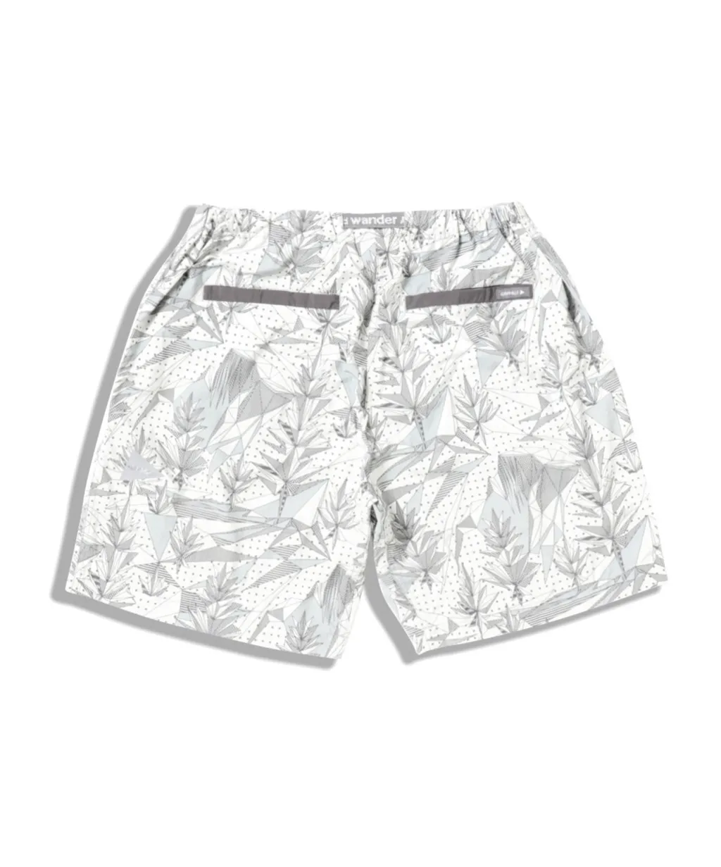 Graphic-Print Shorts