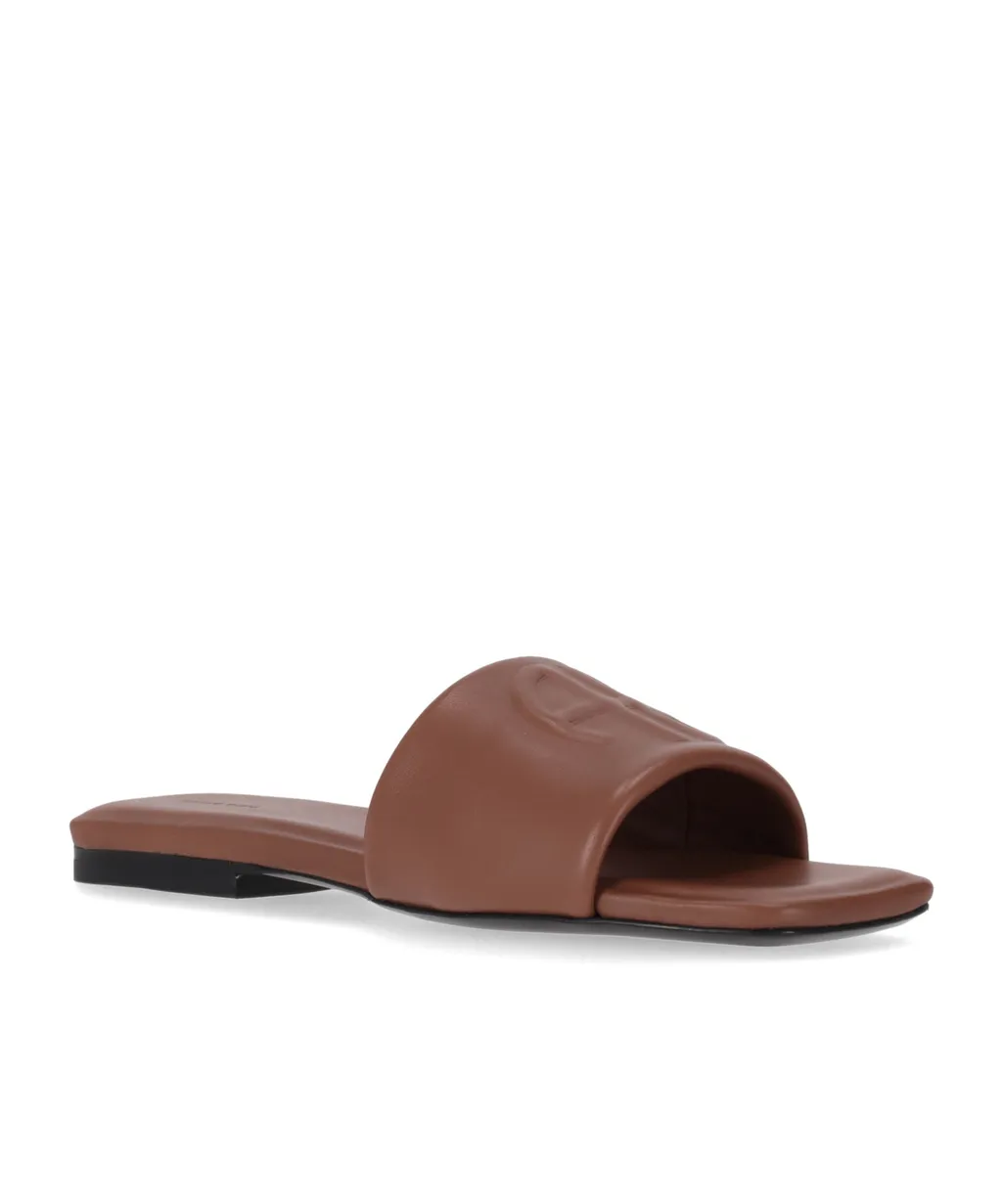 Square Toe Flat Sandals