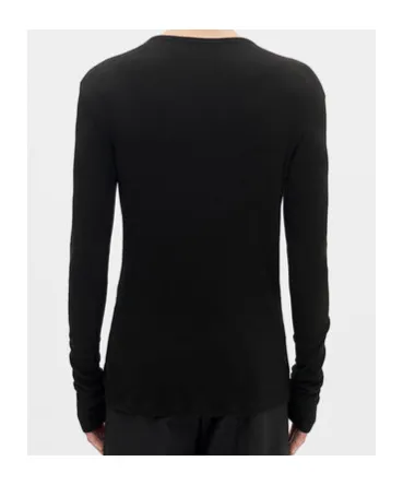 Long-Sleeve Ribbed T-Shirt