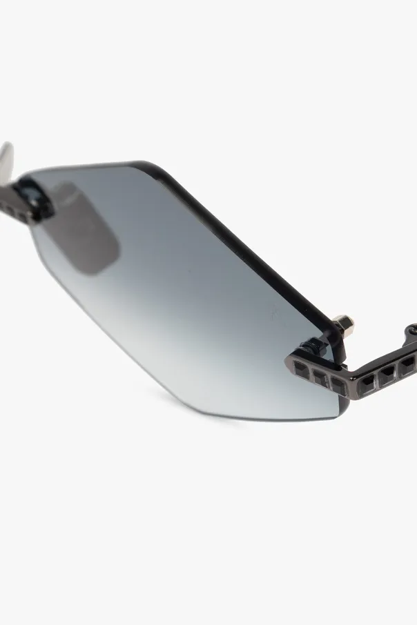 Geometric Frame Sunglasses