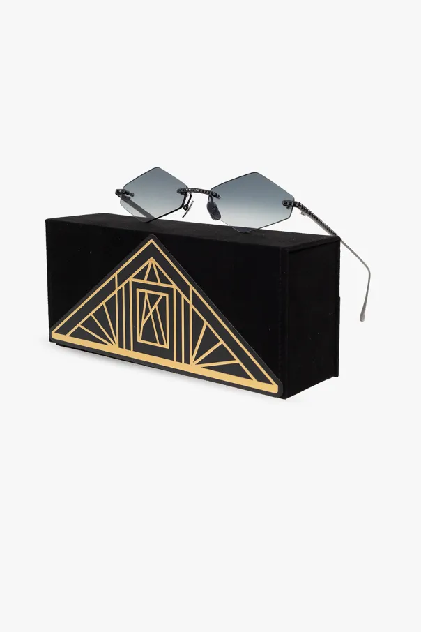 Geometric Frame Sunglasses