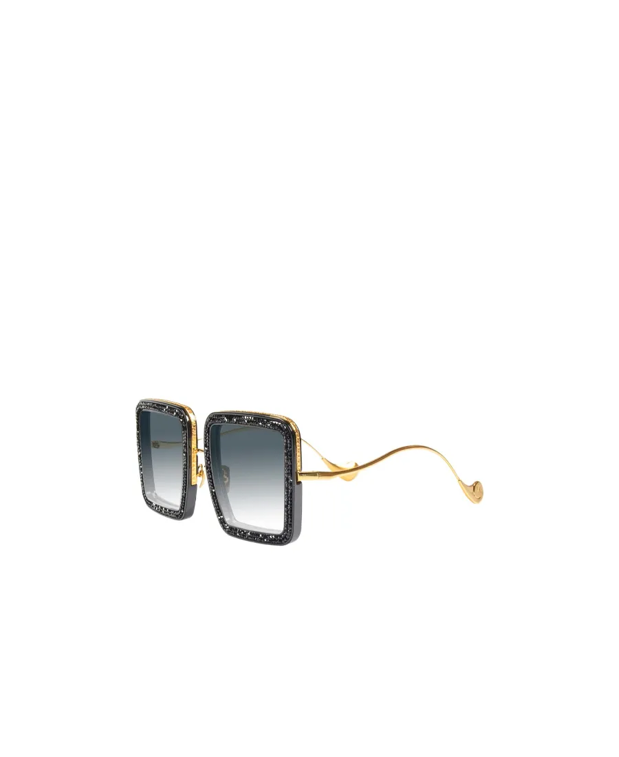 Beaming Sky Square Frame Sunglasses