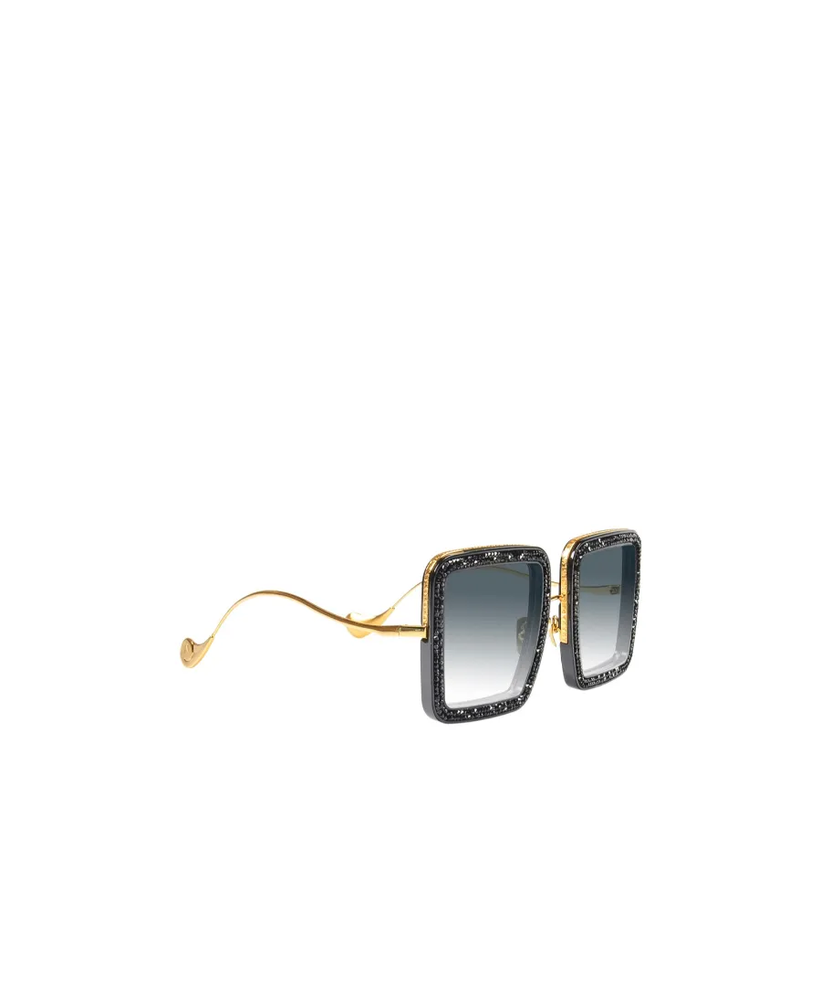 Beaming Sky Square Frame Sunglasses