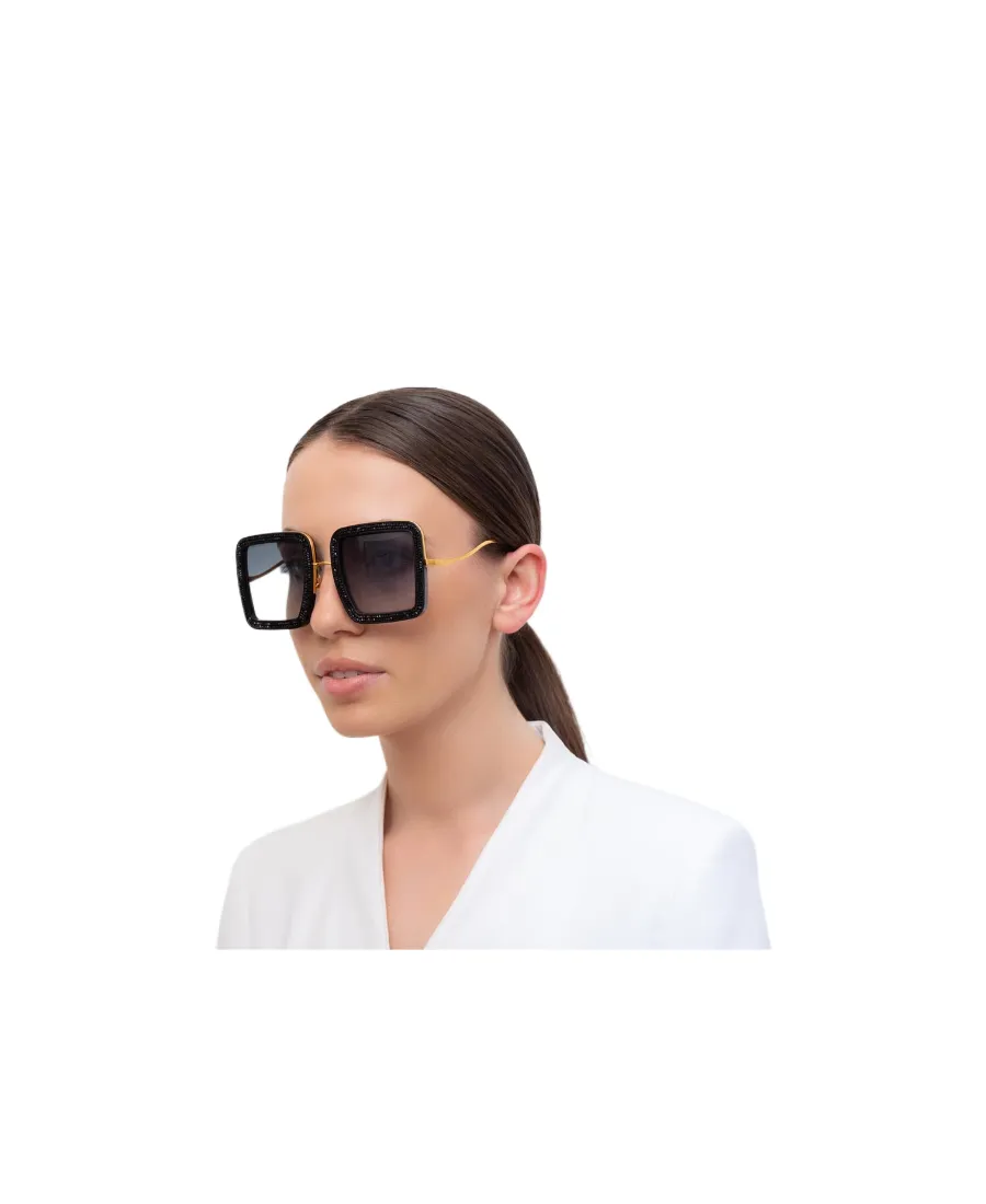 Beaming Sky Square Frame Sunglasses