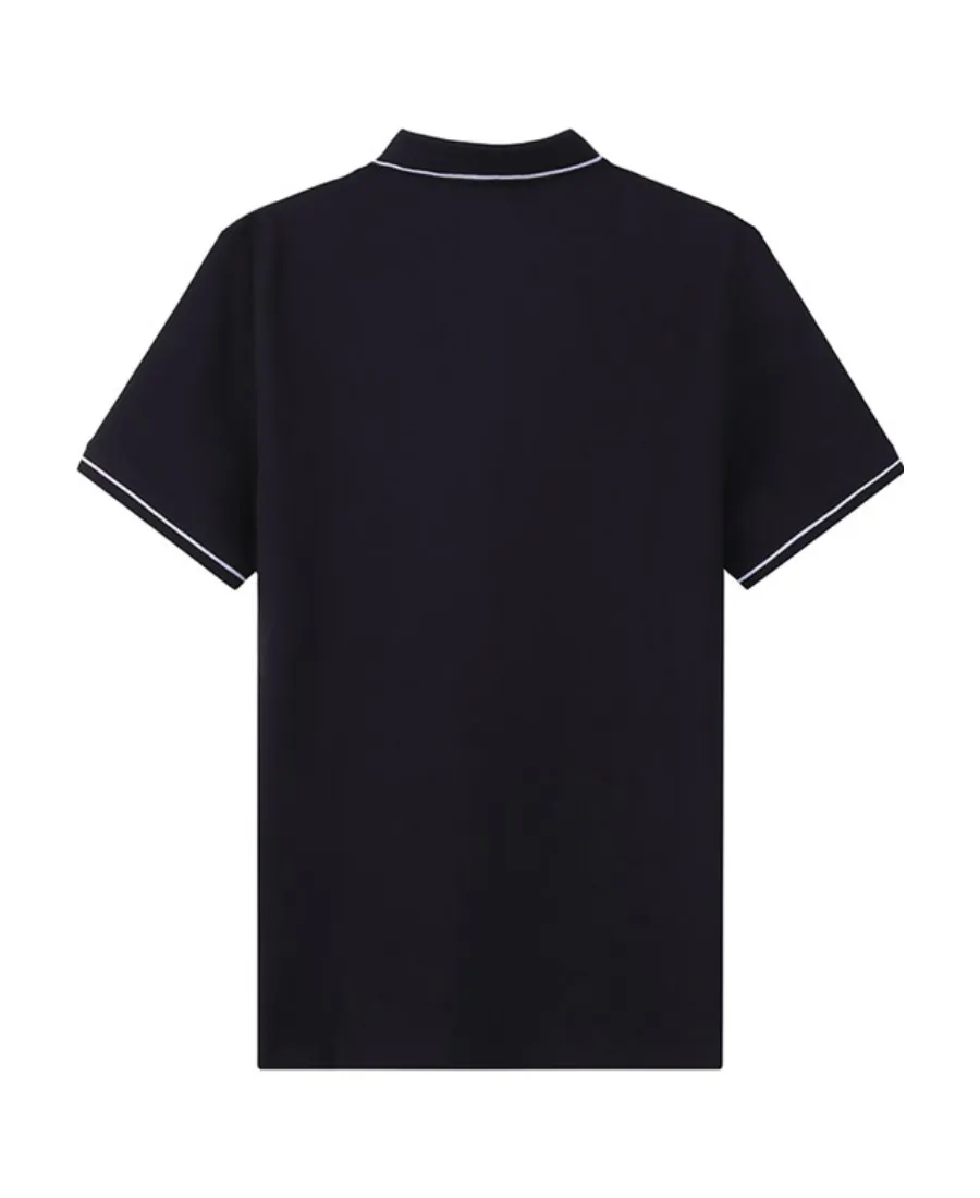 Logo-Print Short-Sleeved Polo Shirt