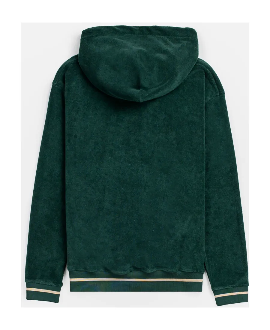 Logo-Embroidered Hoodie