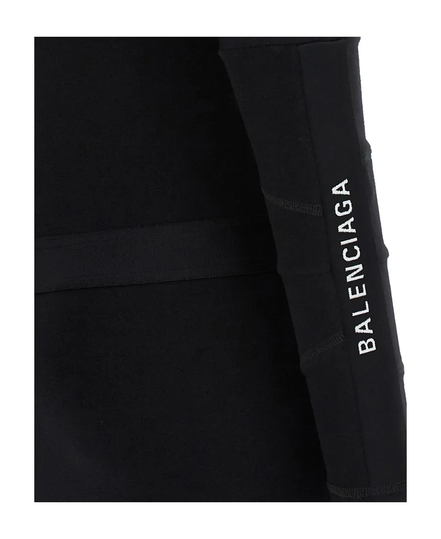 High Neck Patch Brief Dress