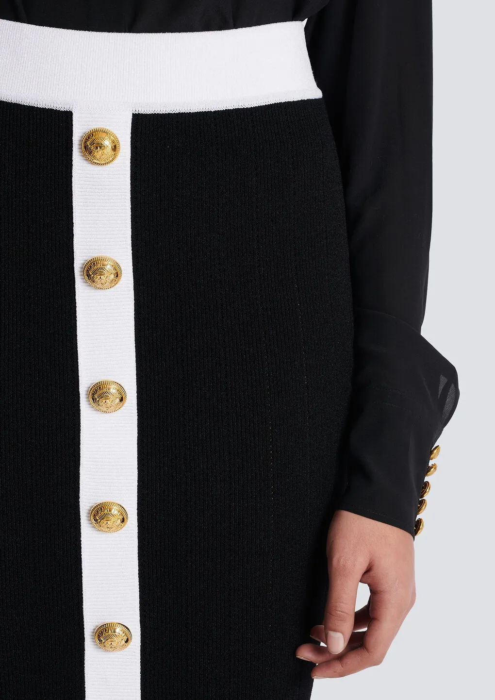 Midi Knit Skirt