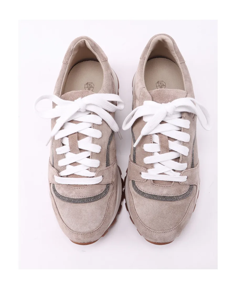 Monile Lace-Up Sneakers