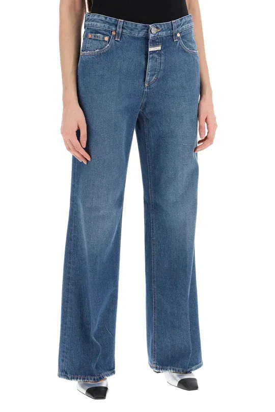 Gillan Low-Rise Flared Jeans