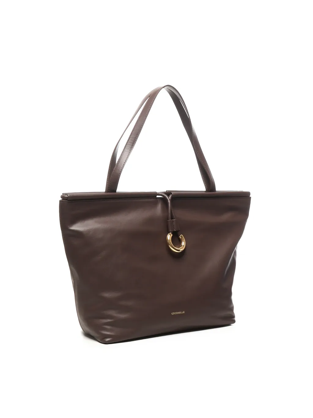 Logo Stamp Top Handle Bag