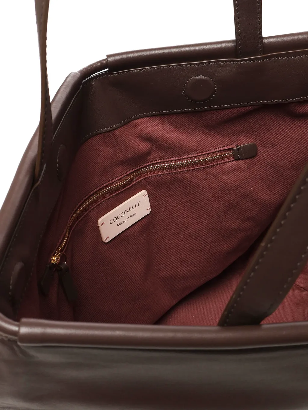 Logo Stamp Top Handle Bag