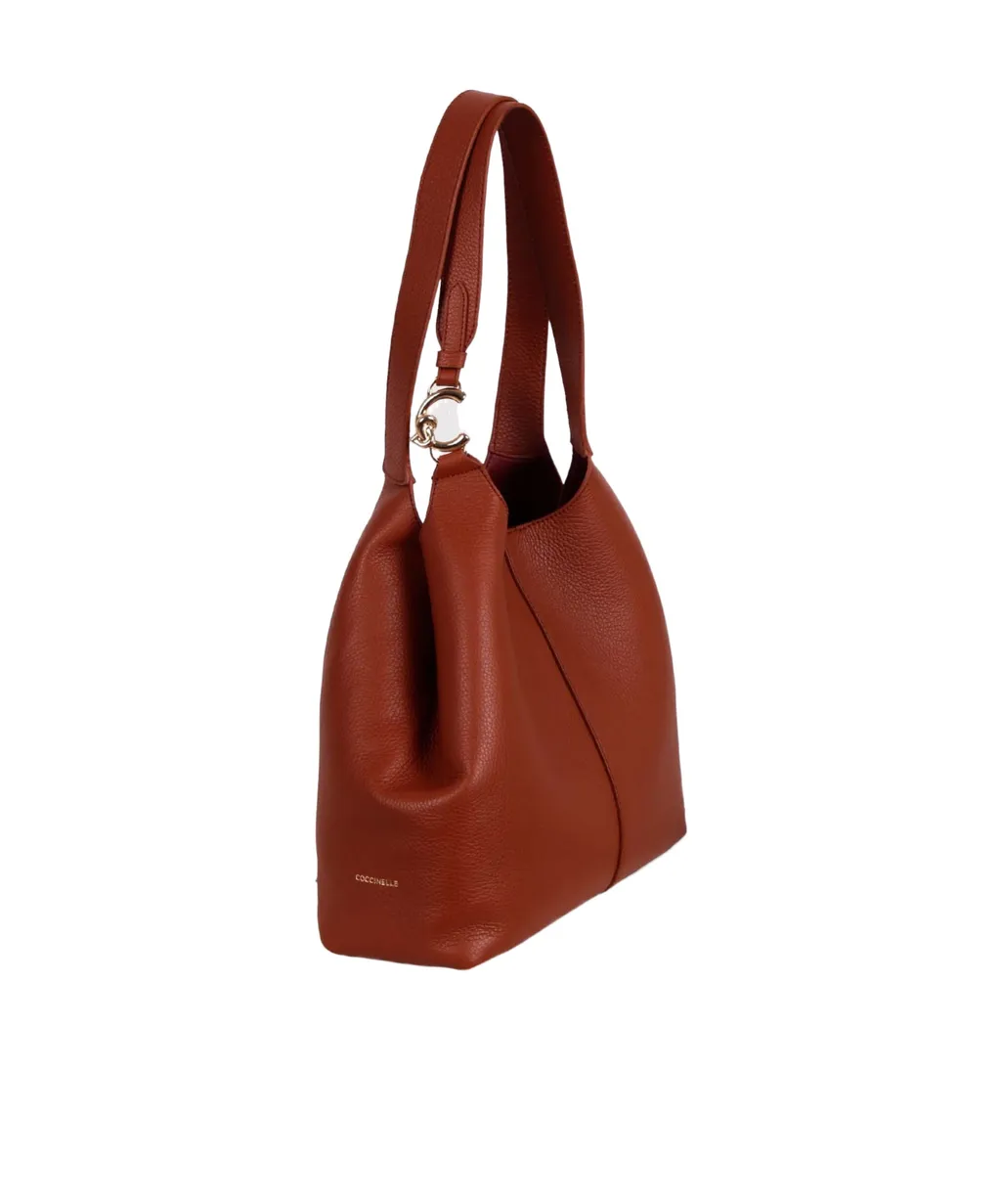 C-Easy Logo Plaque Shoulder Bag