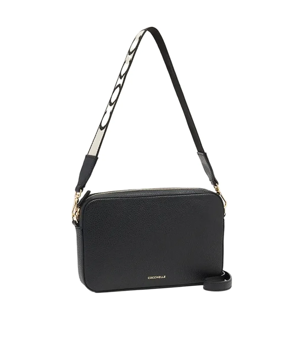Tebe Textured Zip-Top Crossbody Bag