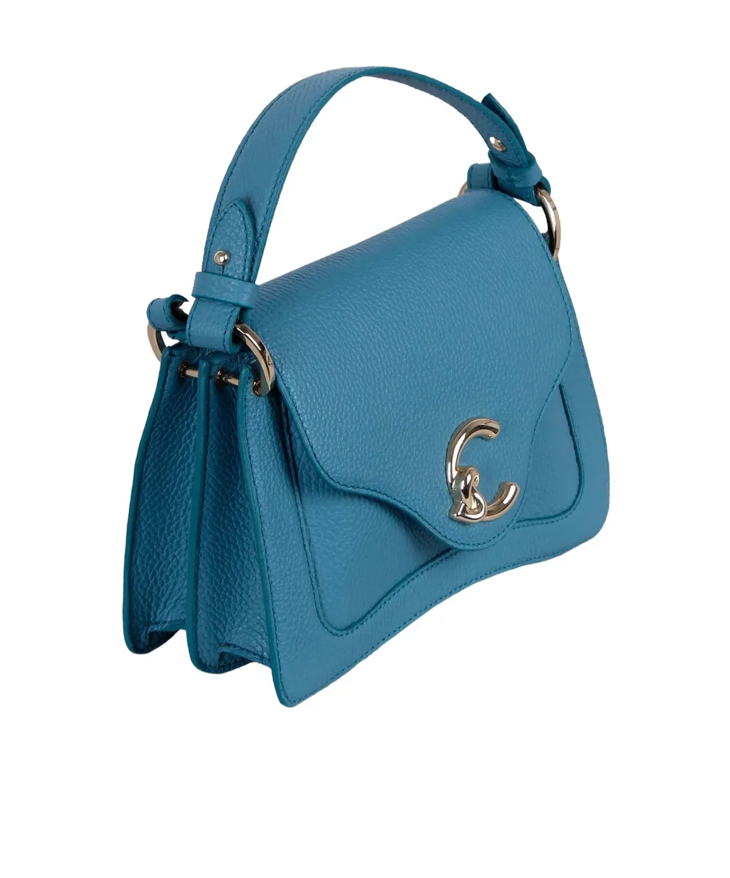 C-Me Small Flap Logo Tote Bag