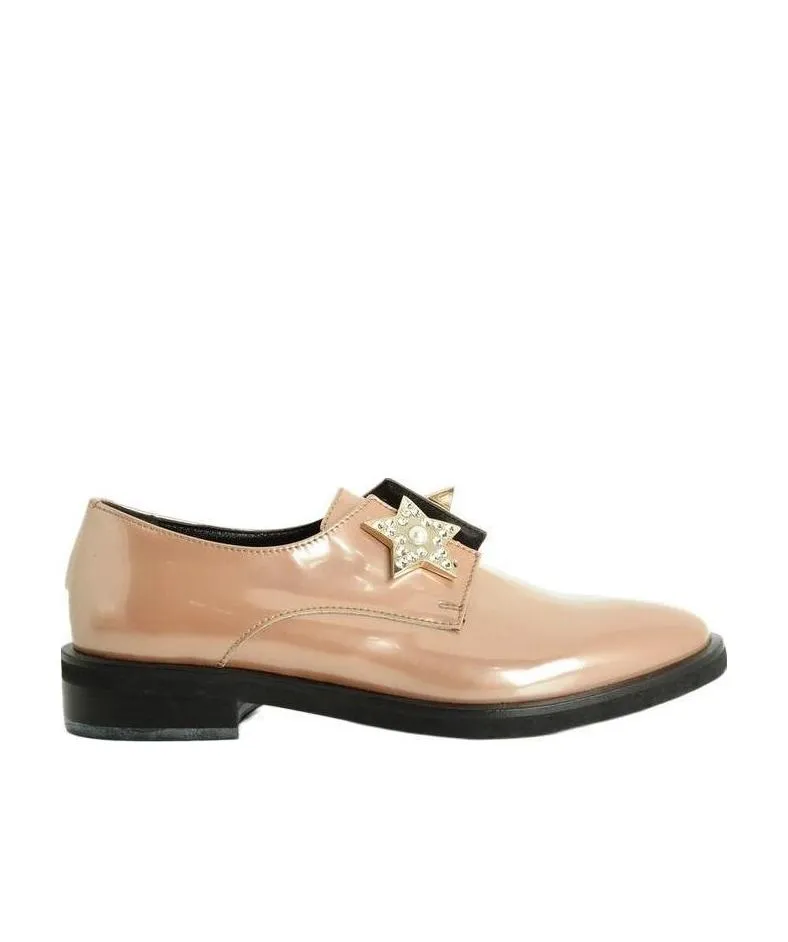 Star Pattern Flat Shoes