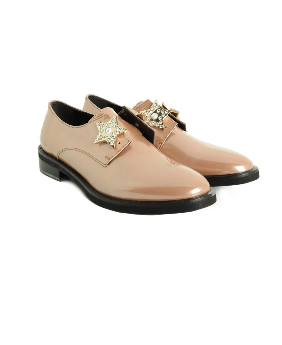Star Pattern Flat Shoes