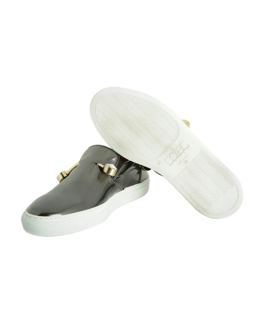 Metal Fitting Flat Shoes