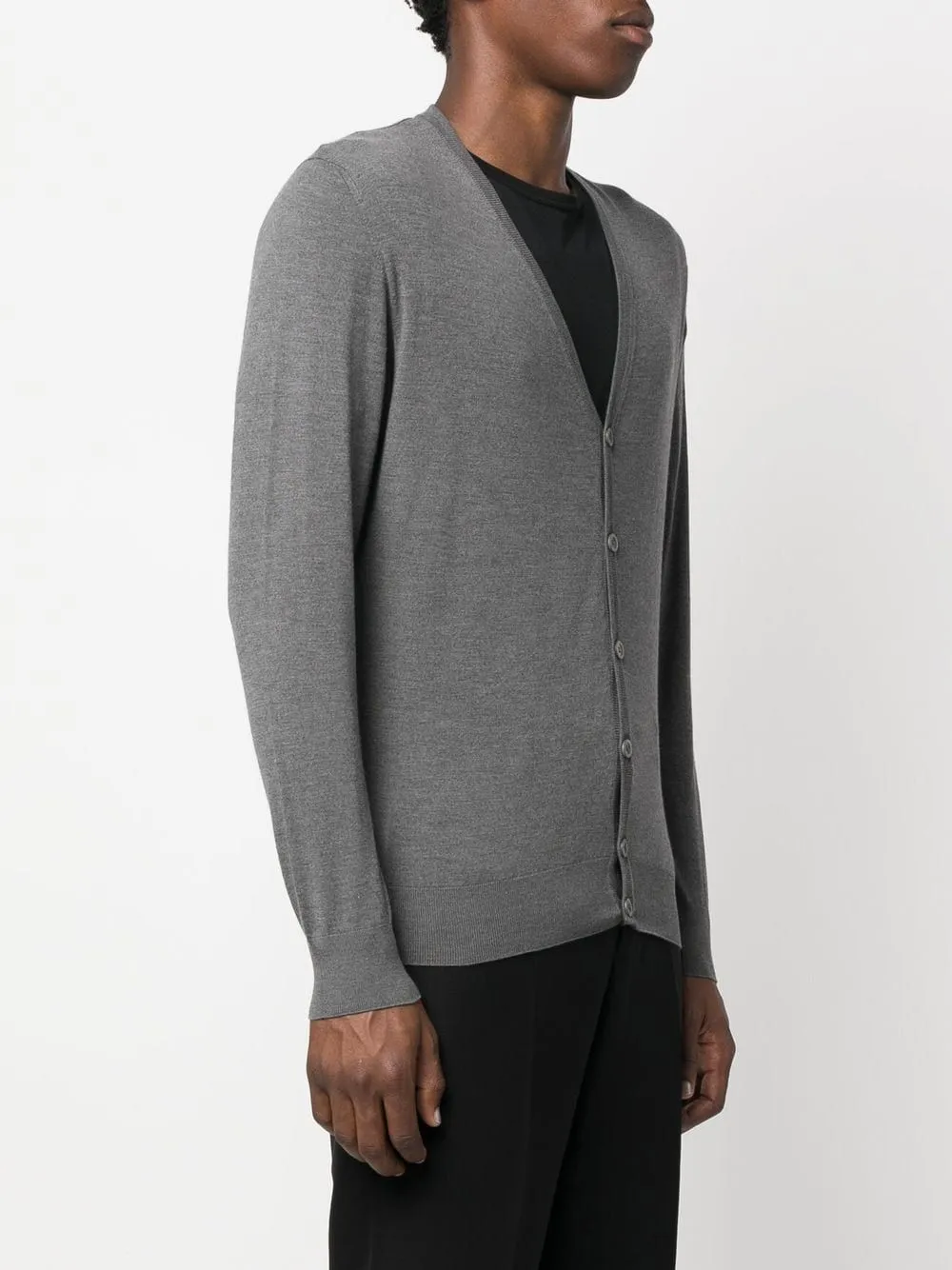 Button-Down Knit Cardigan