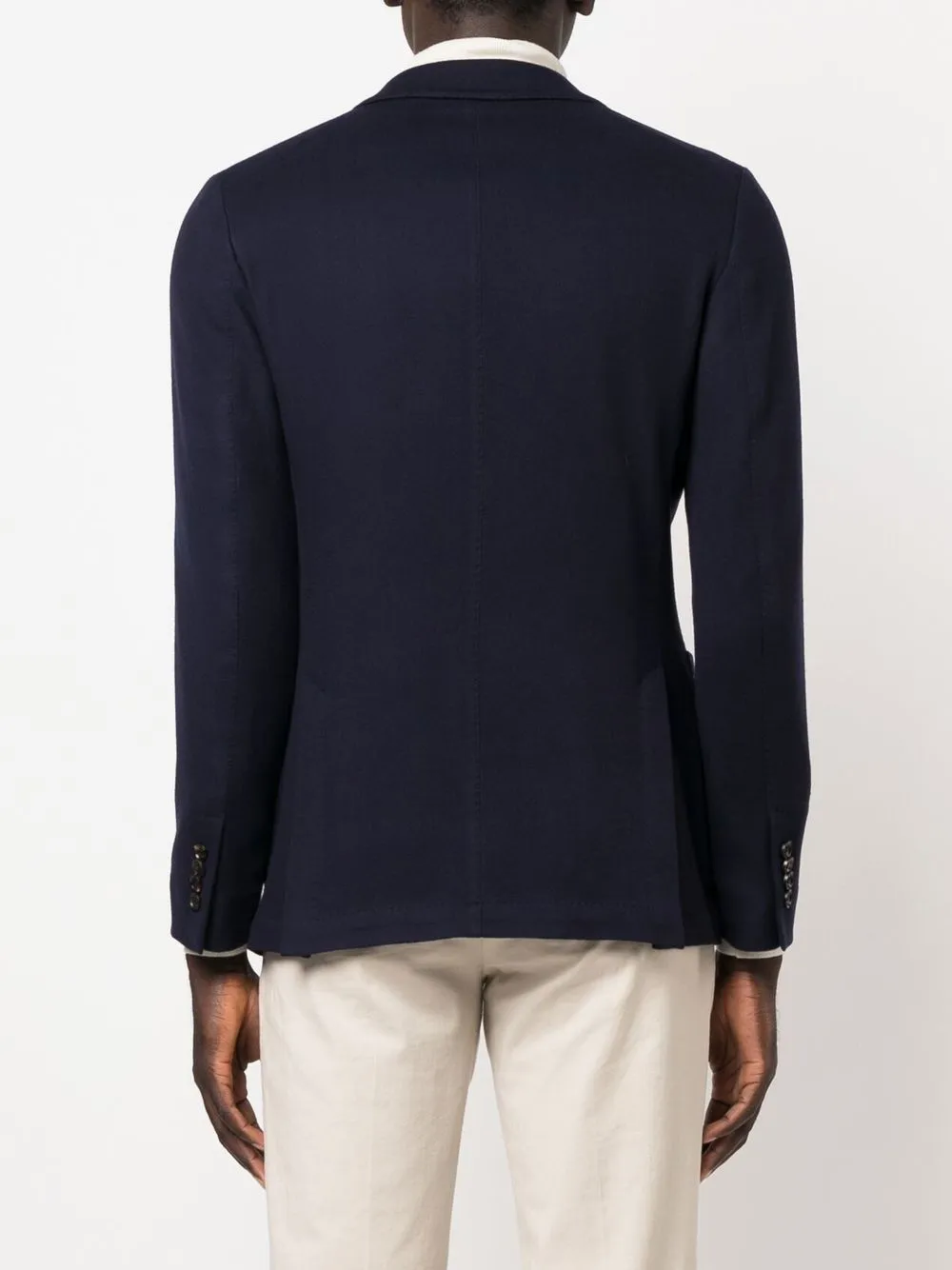 Single-Breasted Wool Blazer