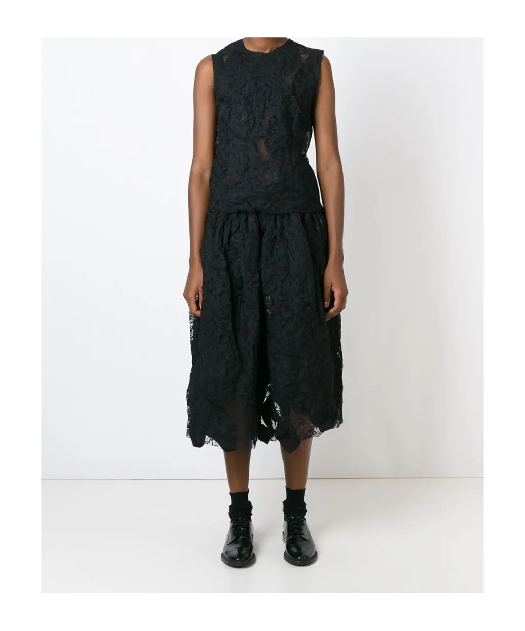 Reversible Lace Skirt